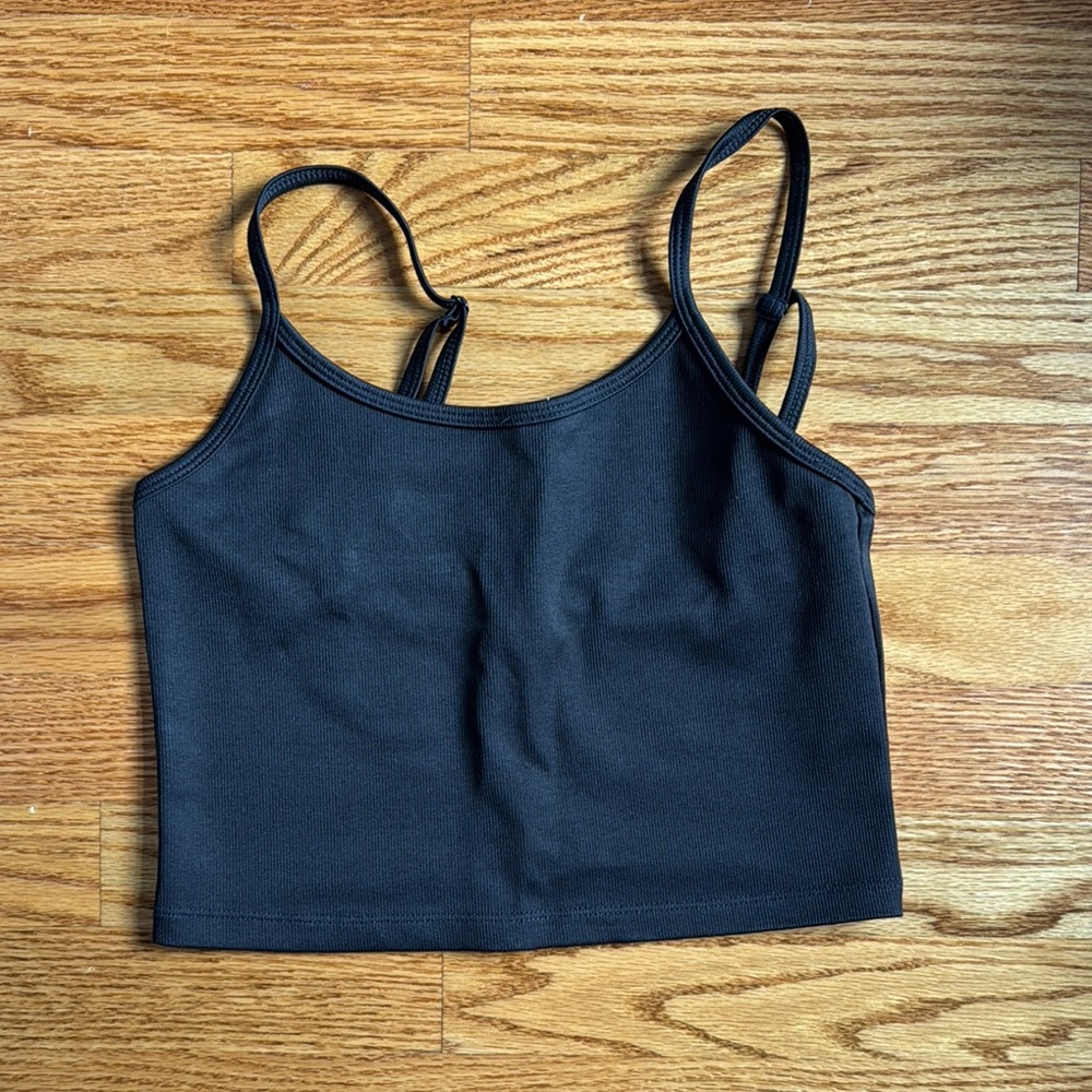 Balance Athletica Black Crop Top